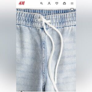 H&M Divided Blue Denim Pants